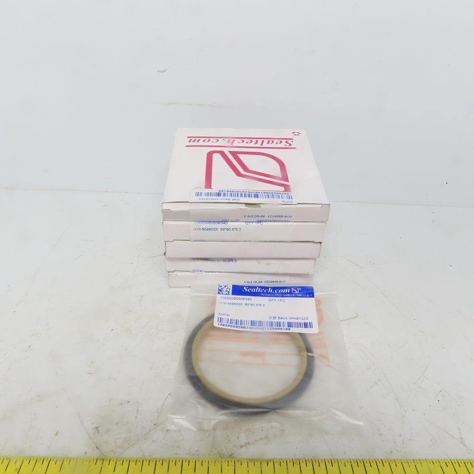 Seal Tech H16-659602X 65*80.5*6.3 Rod Seal Lot of 5