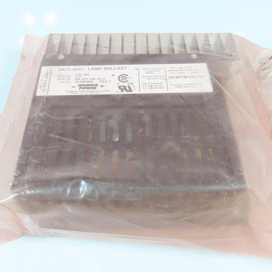 Warner Power 70-005400 Safe-Arc Lamp Ballast 115/230 VAC 50/60Hz