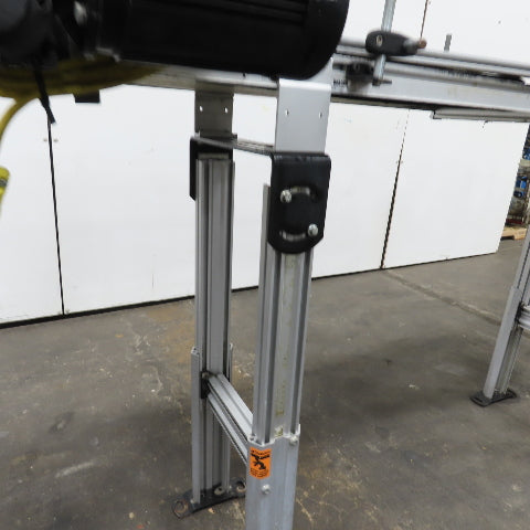 Dorner 12" x 72" Slider Bed Belt Conveyor 30FPM 1/4Hp 110V 1Ph