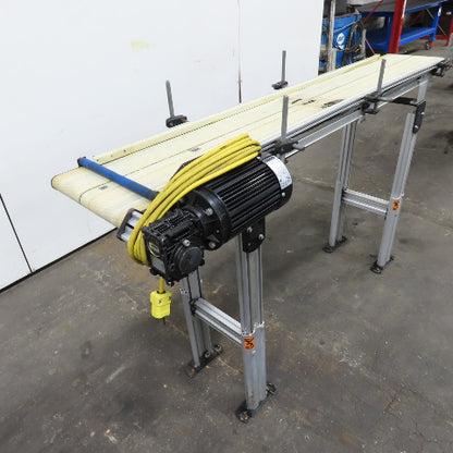 Dorner 12" x 72" Slider Bed Belt Conveyor 30FPM 1/4Hp 110V 1Ph