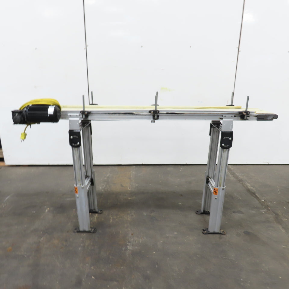 Dorner 12" x 72" Slider Bed Belt Conveyor 30FPM 1/4Hp 110V 1Ph