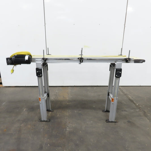 Dorner 12" x 72" Slider Bed Belt Conveyor 30FPM 1/4Hp 110V 1Ph