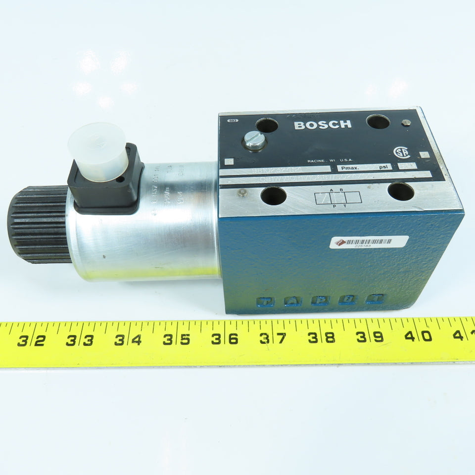 Bosch 9810232454 Hydraulic Directional Control Solenoid Valve 24V Coil 4600 PSI