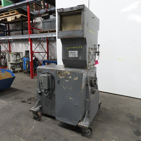 Wortex XL-10 14"x12" Plastic Recycle Granulator 15Hp 480V 3Ph 11/16" Screen