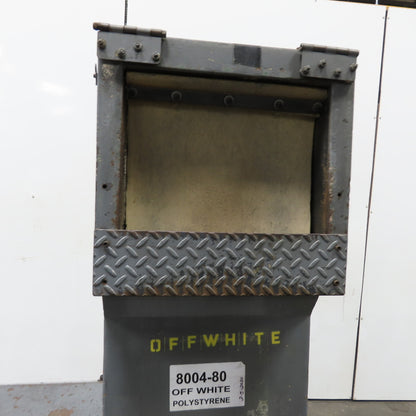 Wortex XL-10 14"x12" Plastic Recycle Granulator 15Hp 480V 3Ph 11/16" Screen