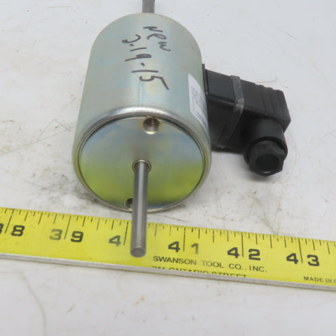 C.E.I S22-26701024 Electric Solenoid Actuator 24VDC 25W 8mm x 1.25 20mm Stroke