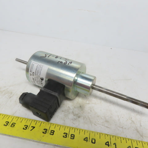 C.E.I S22-26701024 Electric Solenoid Actuator 24VDC 25W 8mm x 1.25 20mm Stroke