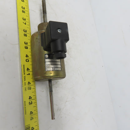 C.E.I S22 Electric Solenoid Actuator 24VDC 25W 8mm 1.25 Thread 20mm Stroke
