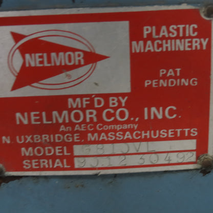 Nelmor G810VL 8"x10" Intake Plastic Granular 208/480V 3Ph 1/4" Screen