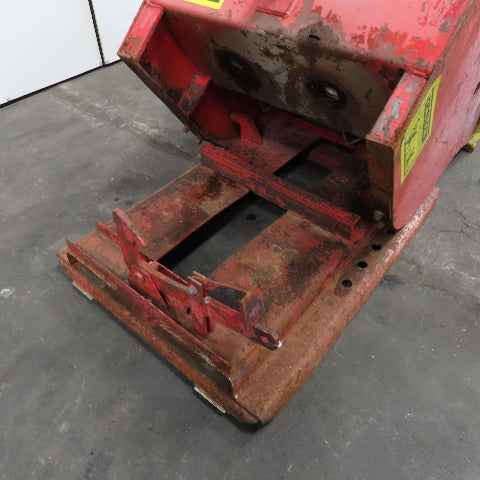 1/3 CU Yard Self Dumping Trash Scrap Hopper