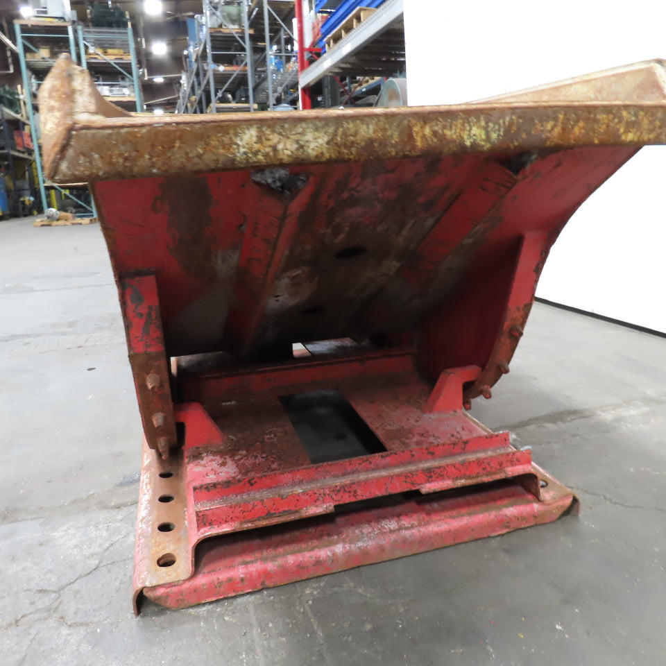 1/3 CU Yard Self Dumping Trash Scrap Hopper