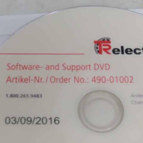 TR-Electronic GmbH 490-01002 Programming Software Drivers & Support DVD