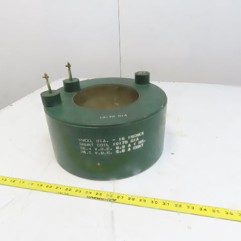 GE General Electric 1D179 G1A Shunt Trip Coil 54.4VDC 8.8A 16" Wheel Diameter