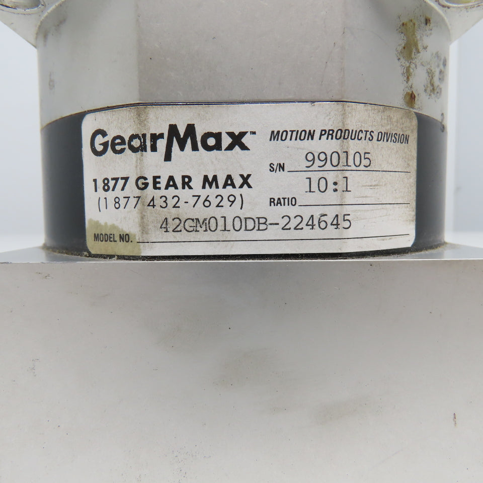 Gear Max 42GM010DB 10:1 Ratio Planetary Gear Head 32mm Shaft