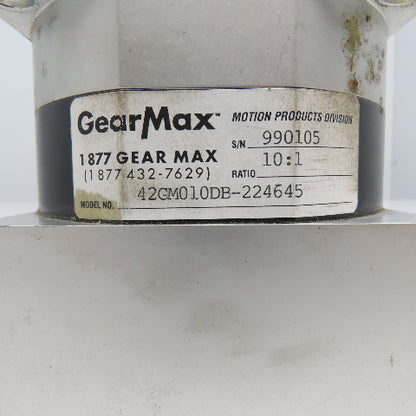 Gear Max 42GM010DB 10:1 Ratio Planetary Gear Head 32mm Shaft