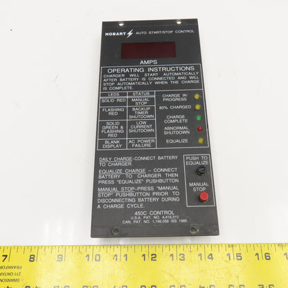 Hobart 450C Battery Charger Auto Start/Stop Control Parts Or Repair
