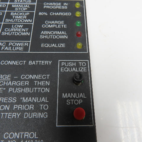 Hobart 450C Battery Charger Auto Start/Stop Control Parts Or Repair