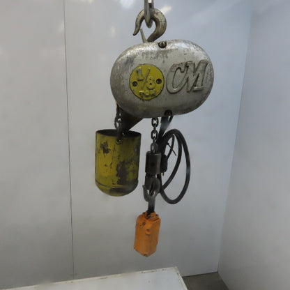 Lodestar Model A 1/8 Ton Electric Chain Hoist 10' Lift 32FPM 115V 1Ph