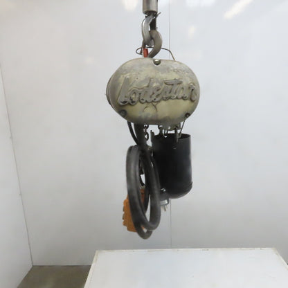 Lodestar Model A 1/8 Ton Electric Chain Hoist 10' Lift 32FPM 115V 1Ph
