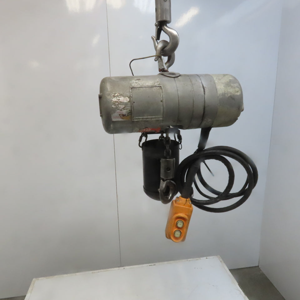 Lodestar Model A 1/8 Ton Electric Chain Hoist 10' Lift 32FPM 115V 1Ph