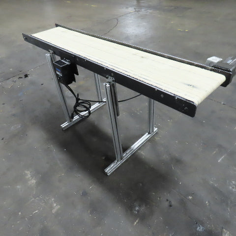 Mini Mover TCMM-L 12" x 60" Slide Bed Belt Conveyor 115V 1Ph Variable 0-25FPM