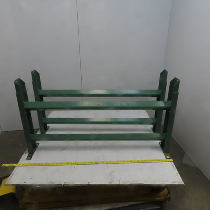 42" Wide Conveyor Legs Floor Support 22" to 38" Adjustable Height Lot of 2