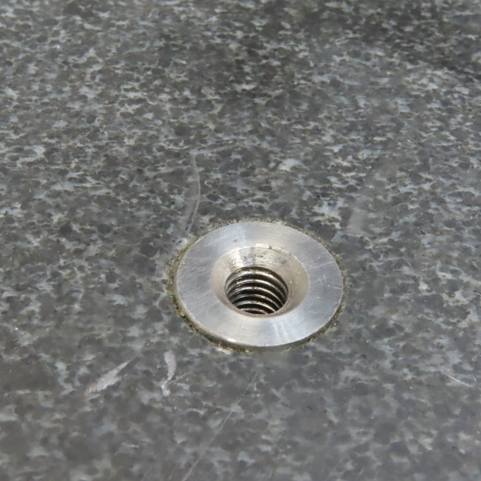 30-5/8"x46-3/4"x3-6-1/2" Black Granite Surface Plate W/Leveling Feet