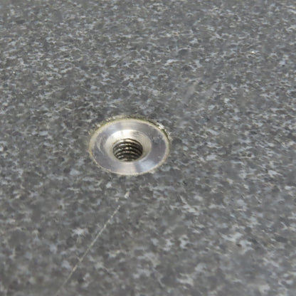 30-5/8"x46-3/4"x3-6-1/2" Black Granite Surface Plate W/Leveling Feet