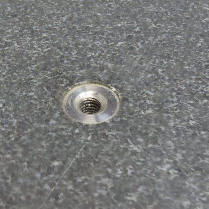 30-5/8"x46-3/4"x3-6-1/2" Black Granite Surface Plate W/Leveling Feet