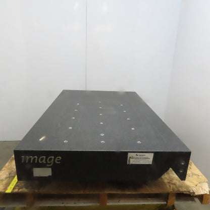 30-5/8"x46-3/4"x3-6-1/2" Black Granite Surface Plate W/Leveling Feet