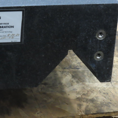 30-5/8"x46-3/4"x3-6-1/2" Black Granite Surface Plate W/Leveling Feet