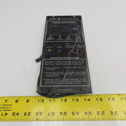 Hobart 300C Battery Charger Auto Start/Stop Control Parts Or Repair