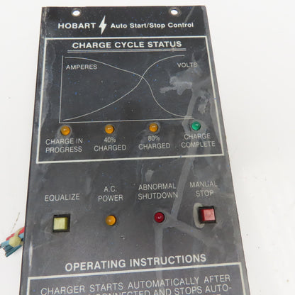 Hobart 300C Battery Charger Auto Start/Stop Control Parts Or Repair