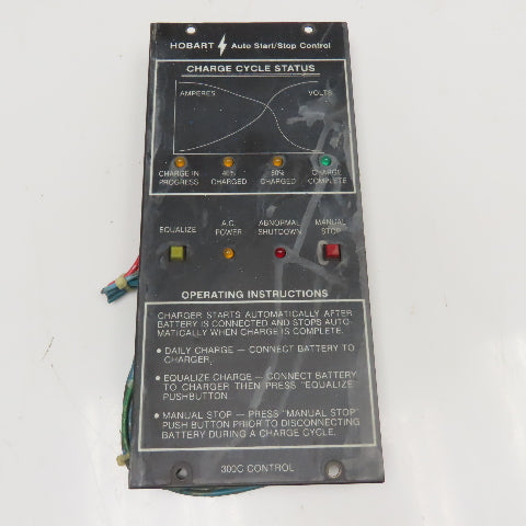 Hobart 300C Battery Charger Auto Start/Stop Control Parts Or Repair