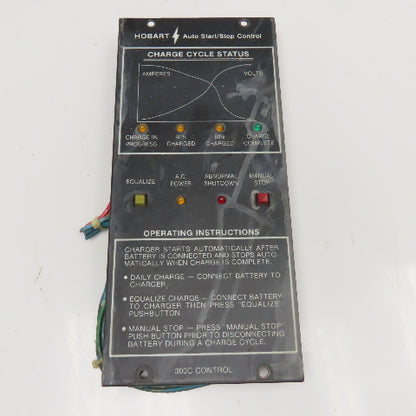 Hobart 300C Battery Charger Auto Start/Stop Control Parts Or Repair
