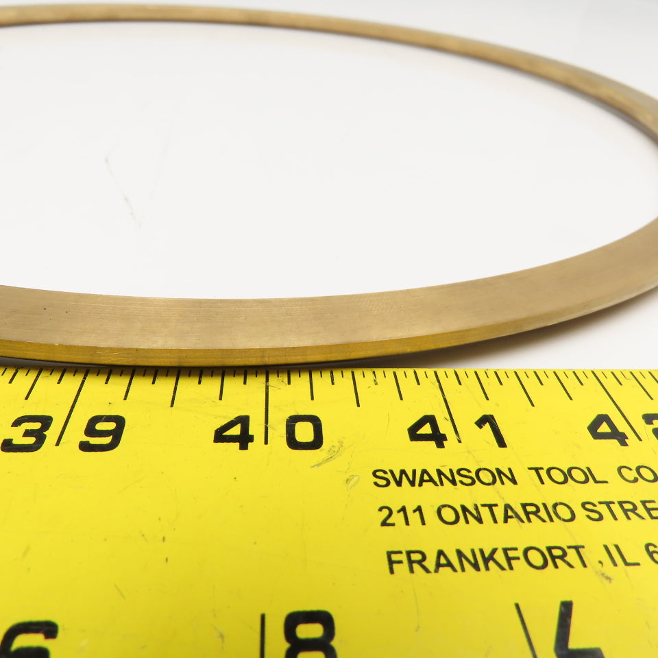 12" ID x 13" OD V-Packing Brass Bottom 6 Ring 1-3/8" Stack Height
