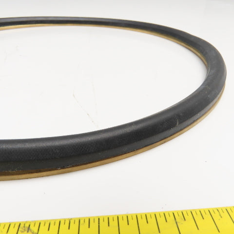 12" ID x 13" OD V-Packing Brass Bottom 6 Ring 1-3/8" Stack Height