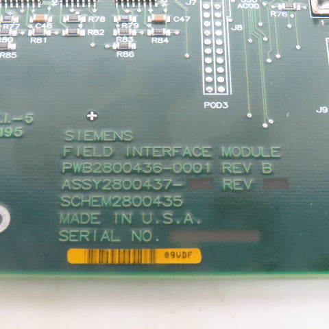 Texas Instrument PWB2800436-0001 Rev B Field Interface Module Card