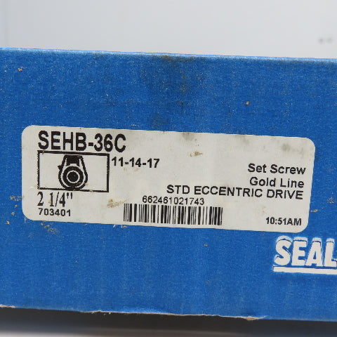 Seal Master SEHB-36C 2-1/4" Mounted Ball Bearing Hanger Unit