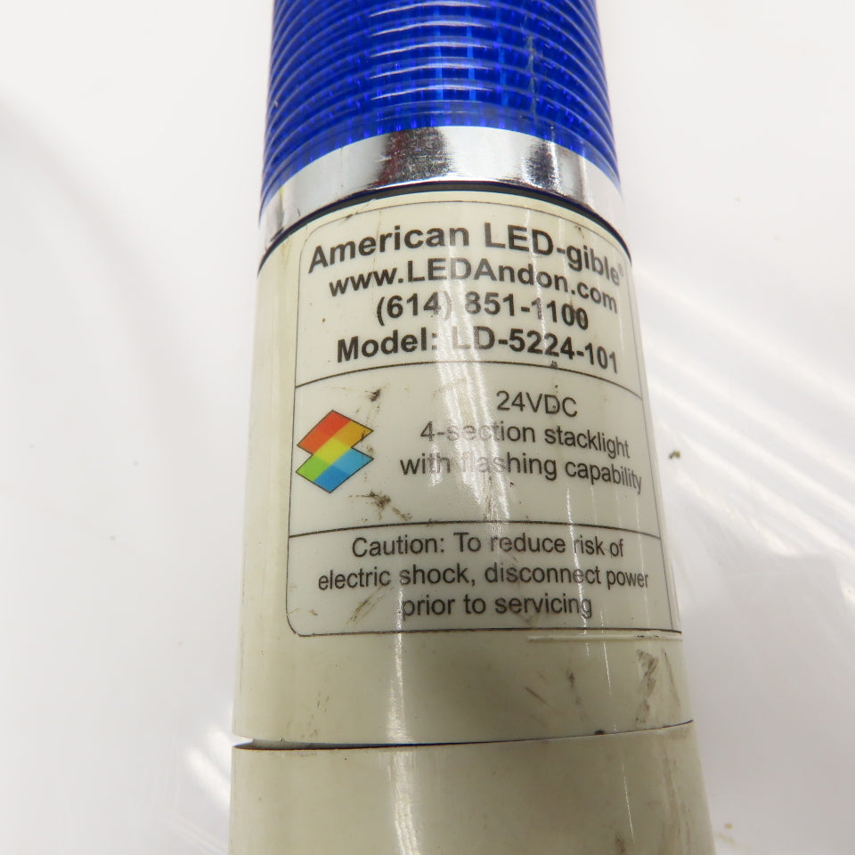 America LED-gible LD-5224-101 LED Stack Light Tower 24VDC