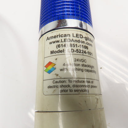 America LED-gible LD-5224-101 LED Stack Light Tower 24VDC