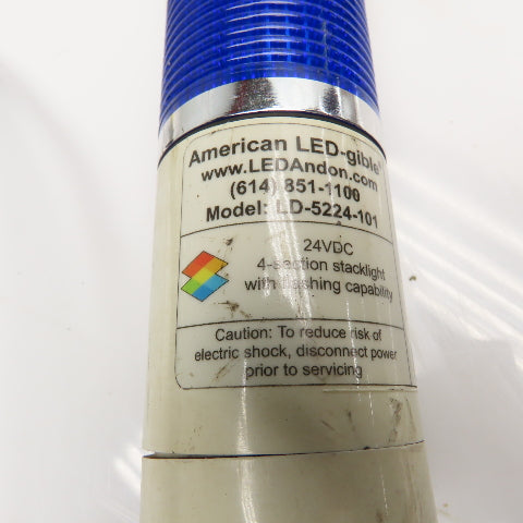 America LED-gible LD-5224-101 LED Stack Light Tower 24VDC
