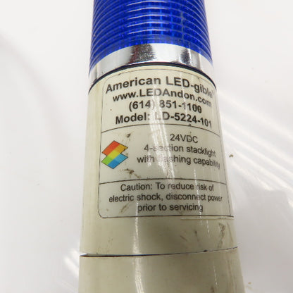 America LED-gible LD-5224-101 LED Stack Light Tower 24VDC