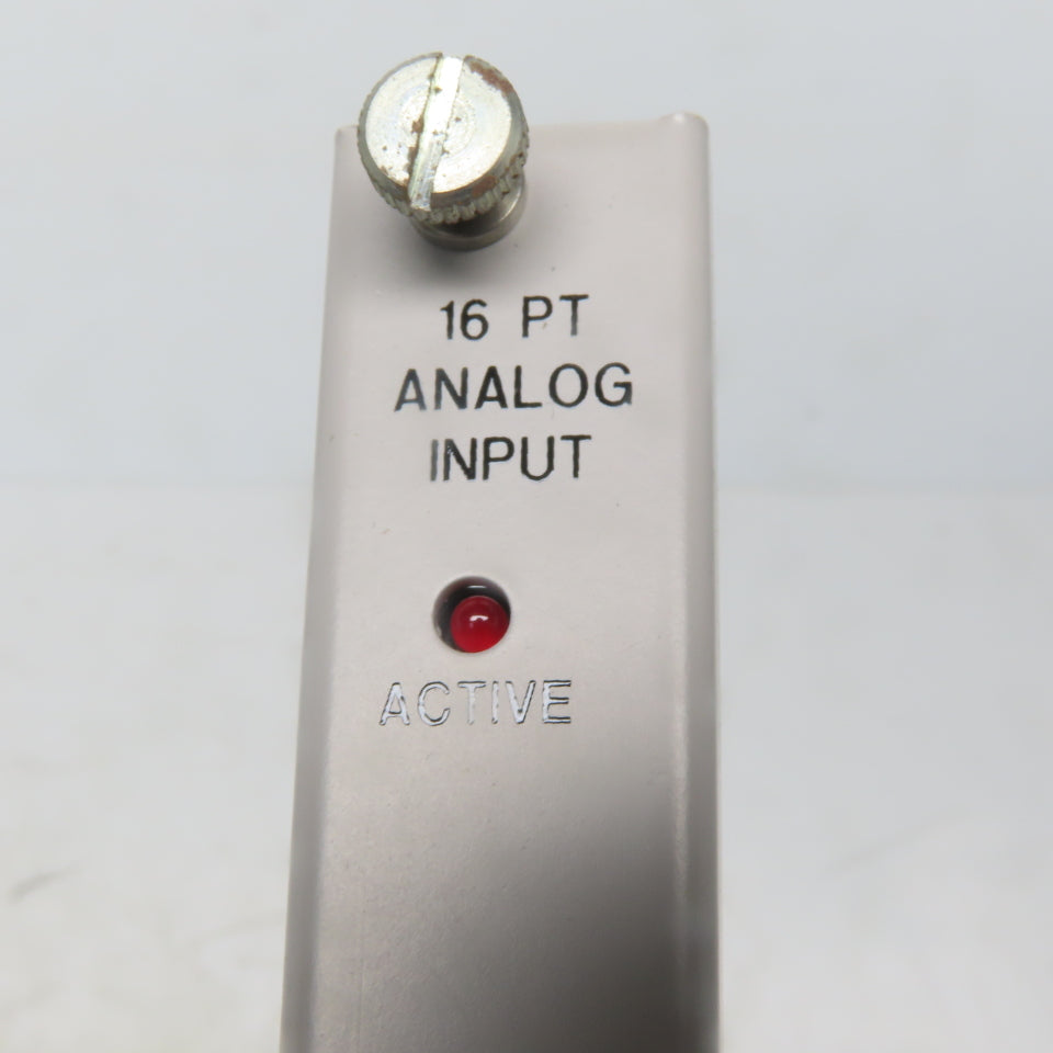 Control Technology 901B-2555-A 505-2555 Control Analog Input Module Card 16 CH.