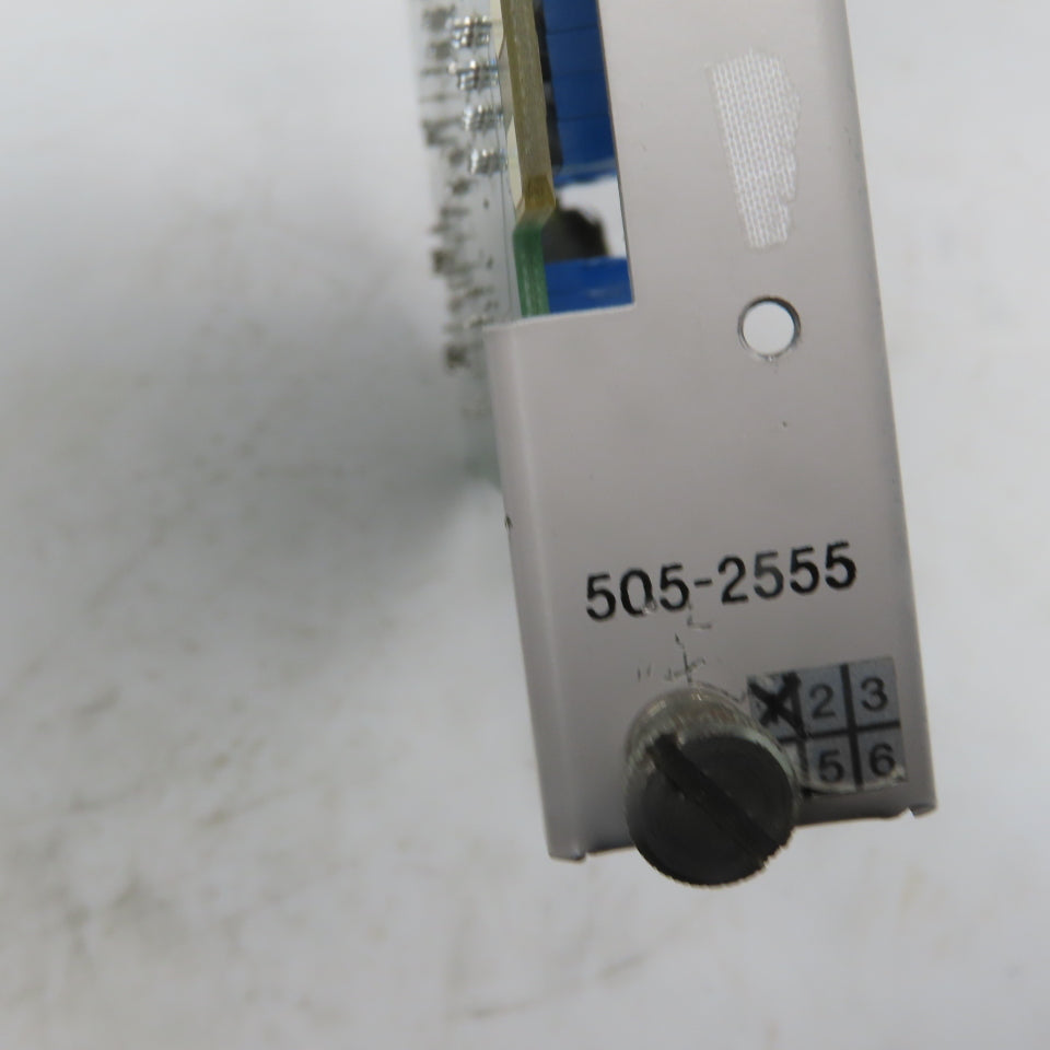 Control Technology 901B-2555-A 505-2555 Control Analog Input Module Card 16 CH.