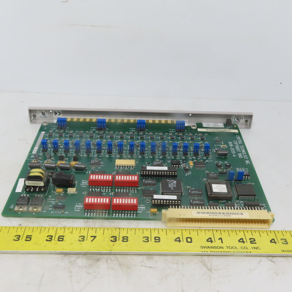 Control Technology 901B-2555-A 505-2555 Control Analog Input Module Card 16 CH.