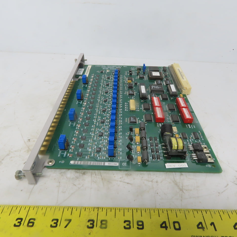 Control Technology 901B-2555-A 505-2555 Control Analog Input Module Card 16 CH.