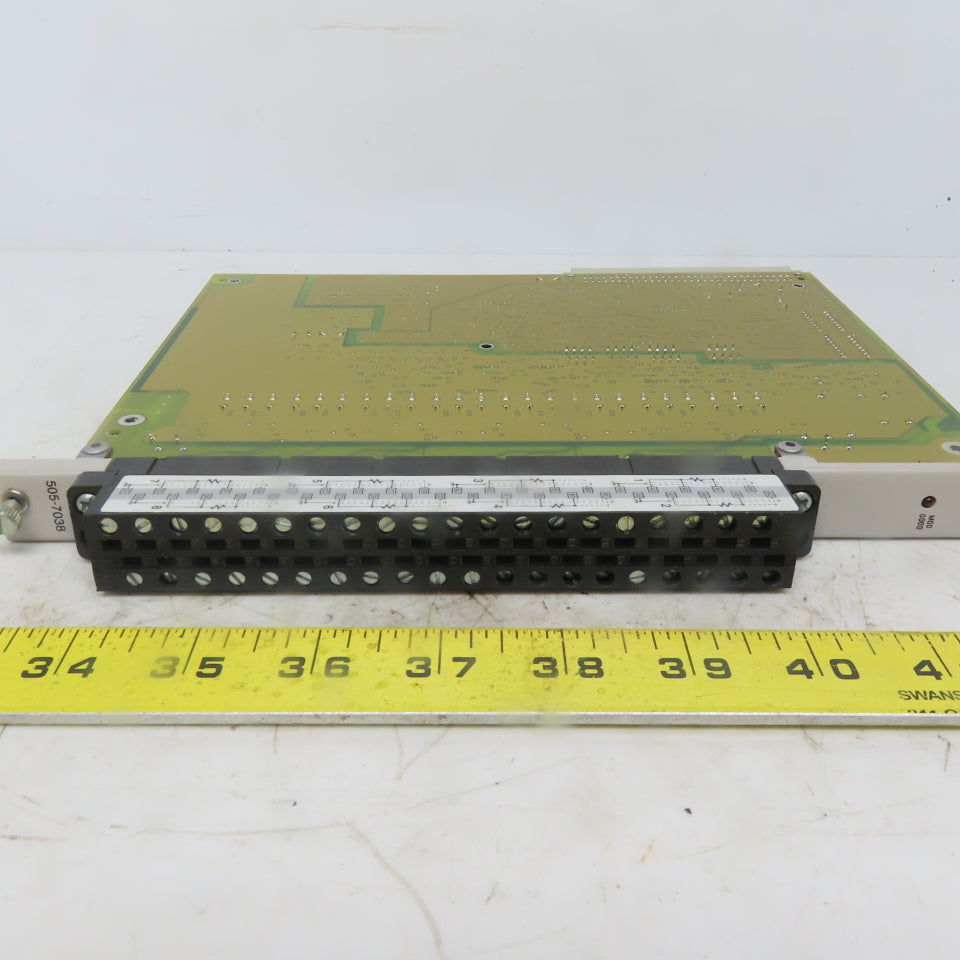 Siemens Texas Instruments 505-7038 RTD Input Module PLC Card Board