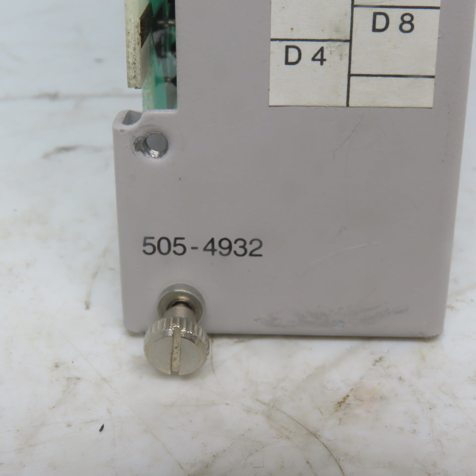 Siemens Texas Instruments 505-4932 Relay Output Module PLC Card Board