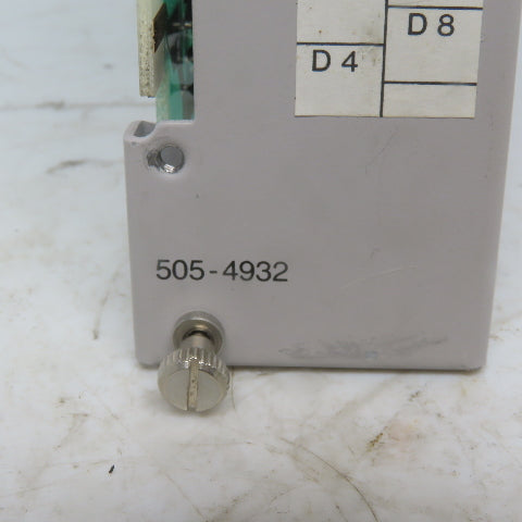 Siemens Texas Instruments 505-4932 Relay Output Module PLC Card Board